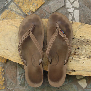 Rainbow Sandals- Womens - Size XL- Flirty Braidy